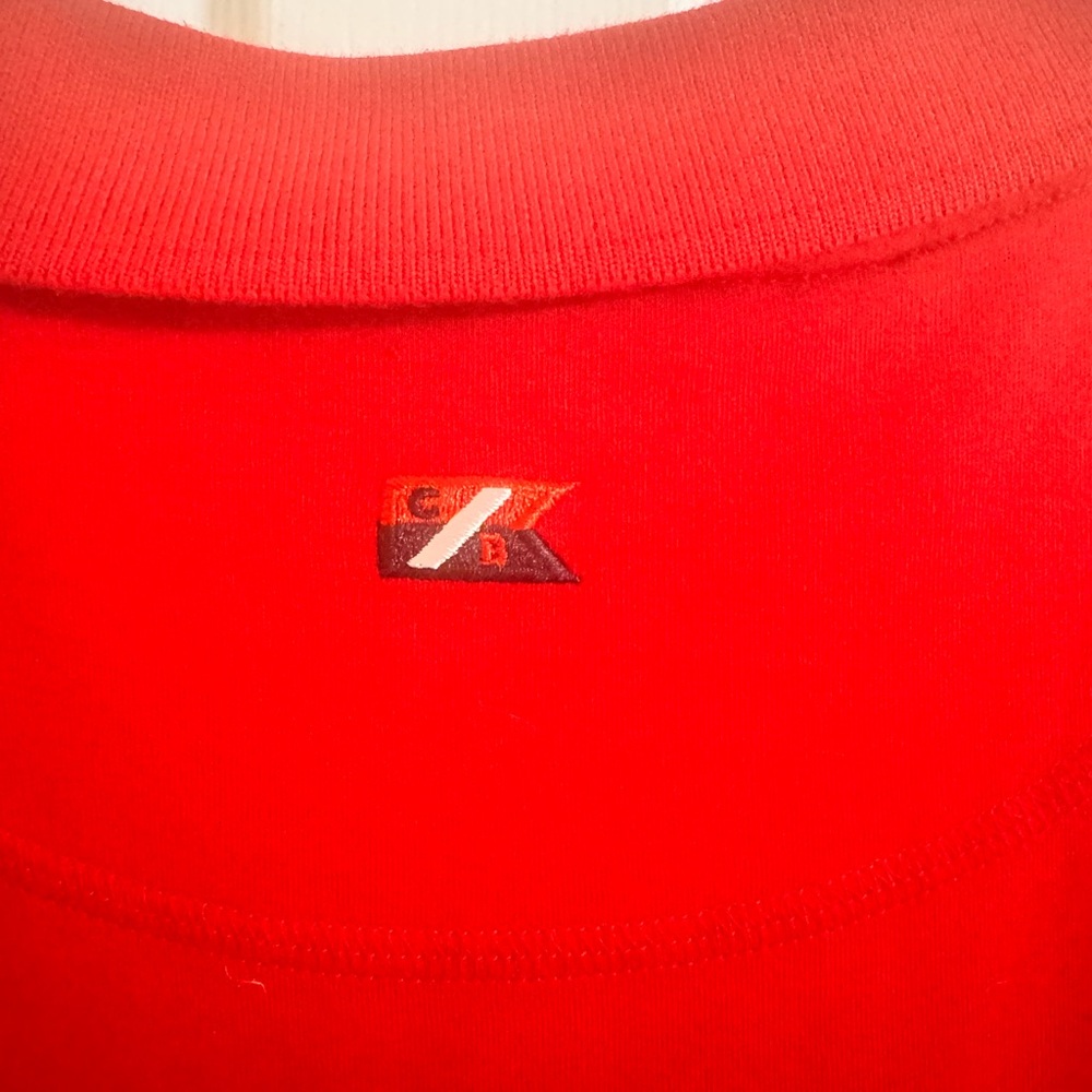 Cutter & Buck Red with black accents on collar and sleeves. Polo Size XL - Picture 7 of 16